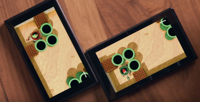 Illustration for article titled You Can Link Switches Together In Nintendo's Next Big Party Game